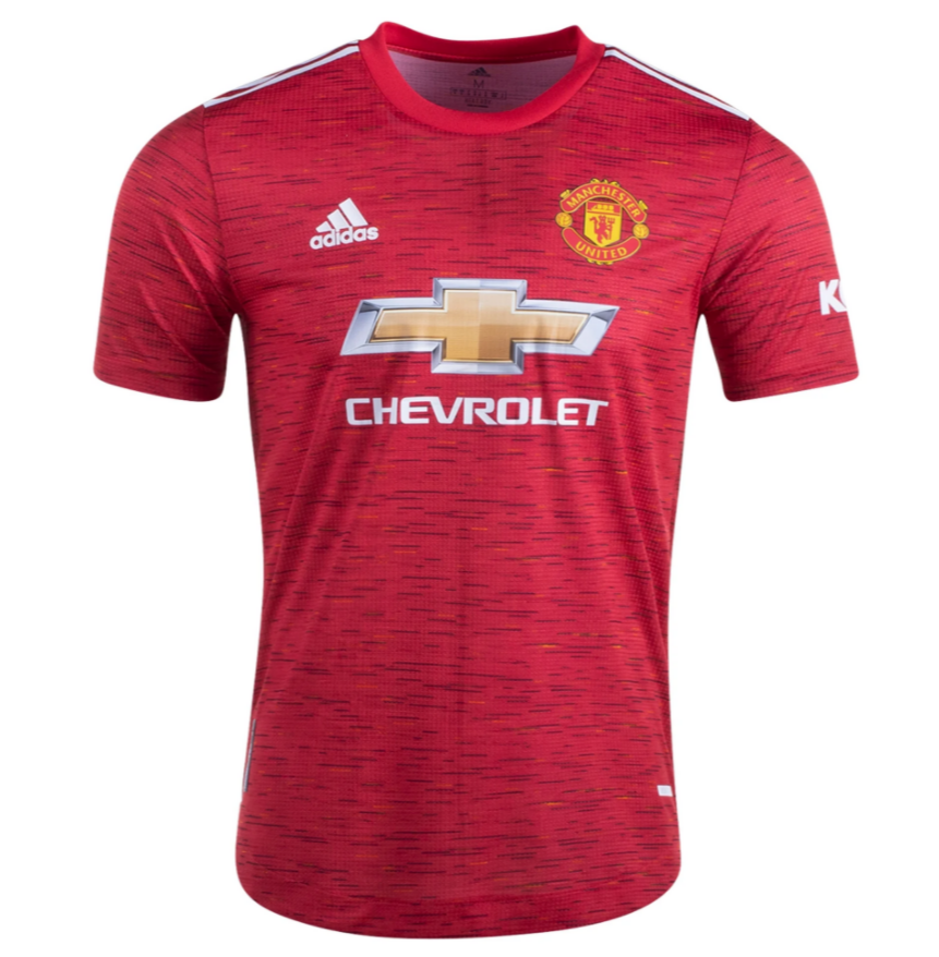 Manchester United Home Red Soccer Jersey Shirt Player Version 2020/21